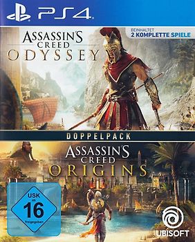 Assassin's Creed Odyssey / Assassin's Creed Origins [2 Discs] PlayStation 4