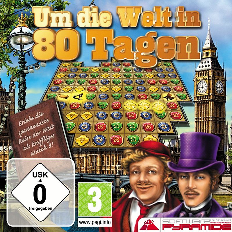 Um die Welt in 80 Tagen PC Spiele