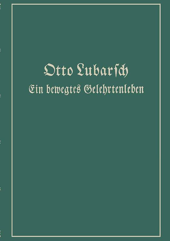 Ein bewegtes Gelehrtenleben