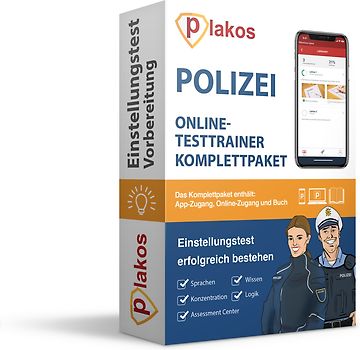 Polizei Einstellungstest Komplettpaket