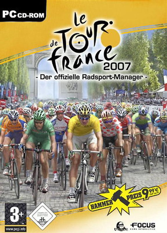Tour de France 2007: Der offizielle Radsport Manager PC Spiele