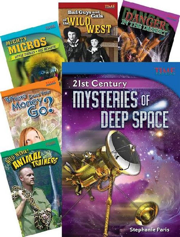 Time for Kids(r) Informational Text Grade 5 Readers Set 2 10-Book Set