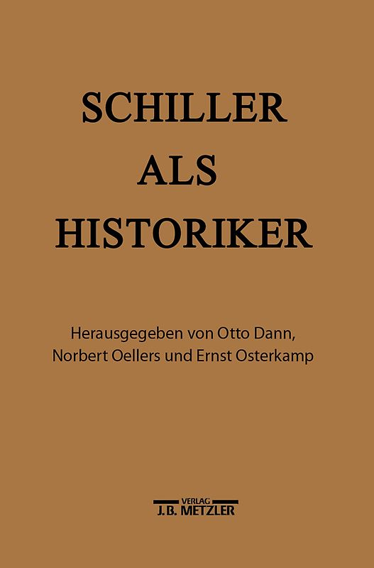 Schiller als Historiker