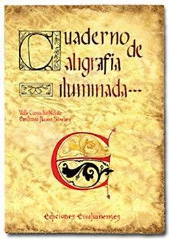 Cuaderno de caligrafía iluminada
