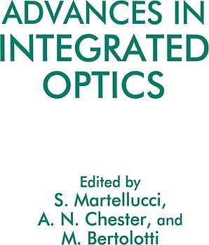 Advances in Integrated Optics