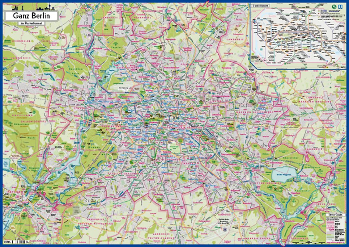 Ganz Berlin im Posterformat