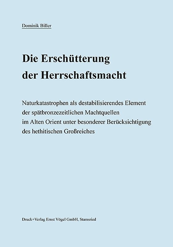 Die Erschütterung der Herrschaftsmacht