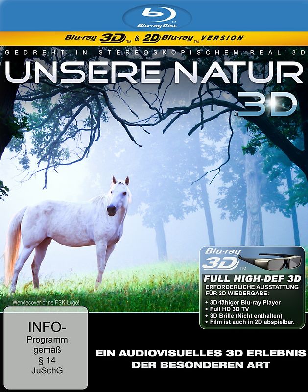Unsere Natur [3D Blu-ray + 2D Blu-ray] 3D Blu-ray Disc