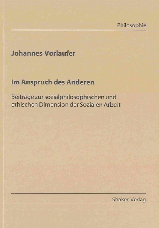 Im Anspruch des Anderen