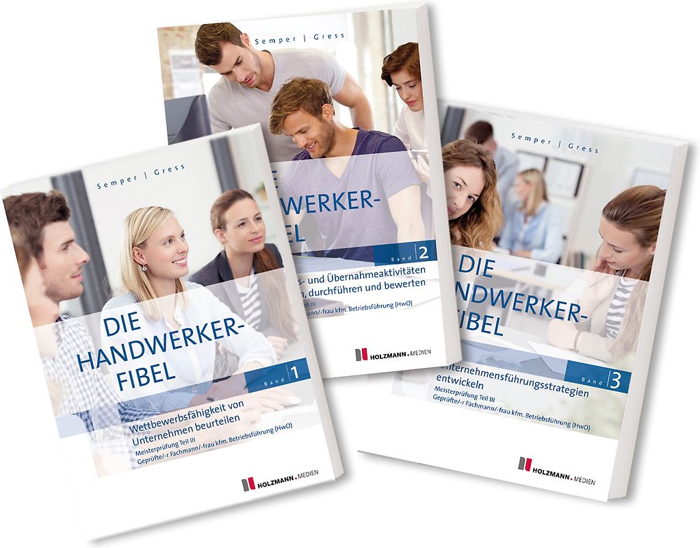 Die Handwerker-Fibel, Bände 1 bis 3