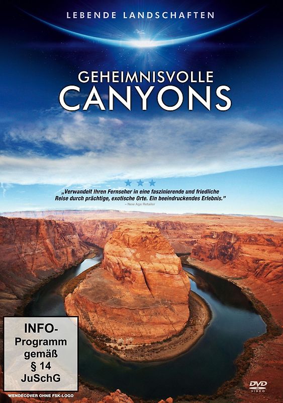 Lebende Landschaften - Geheimnisvolle Canyons DVD