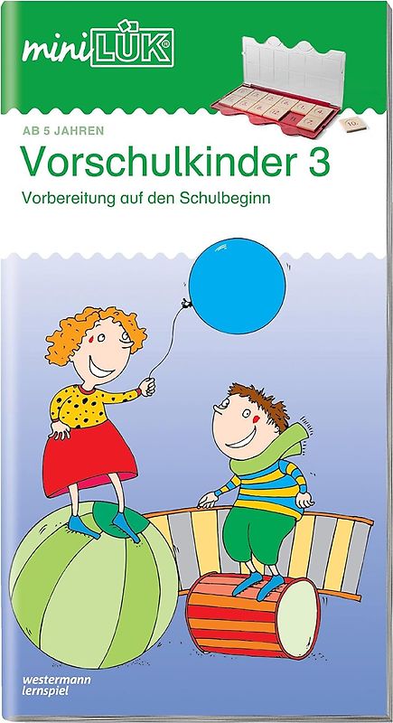 miniLÜK-Übungshefte / miniLÜK. Vorschule / Vorschule: Vorschulkinder 3