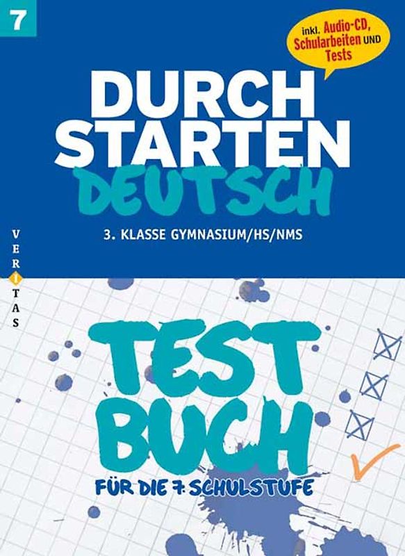 Durchstarten Deutsch 7. Testbuch (inkl. Standard-Tests)