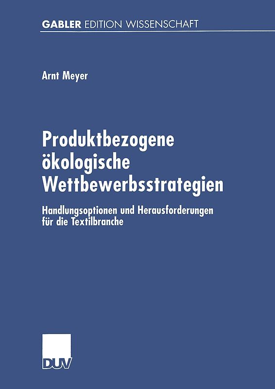 Produktbezogene ökologische Wettbewerbsstrategien