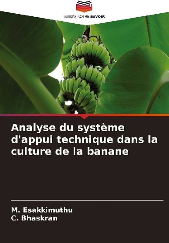 Analyse du système d'appui technique dans la culture de la banane