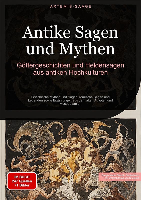 Antike Sagen und Mythen: Göttergeschichten und Heldensagen aus antiken Hochkulturen