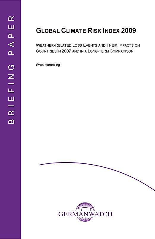 Global Climate Risk Index 2009