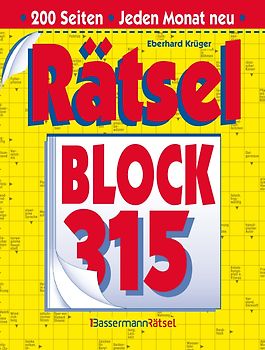 Rätselblock 315 (5 Exemplare à 2,99 €)