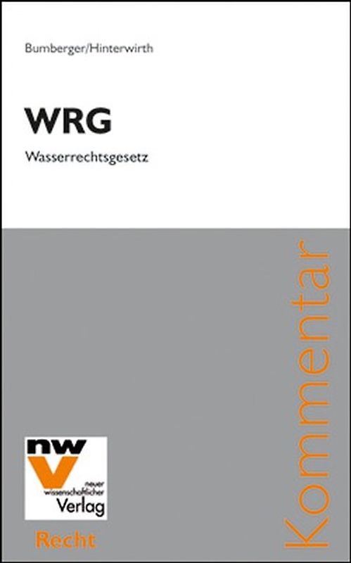 WRG  Wasserrechtsgesetz