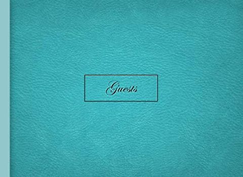 Guest Book: Ocean: A beautiful, simple guest book for wedding, birthday party, retirement or baby shower for a boy or girl. 100 blank pages. (Guest Book Ideas, Band 5)