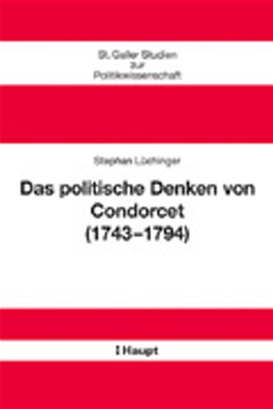 Das politische Denken von Condorcet (1743-1794)