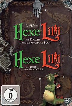 Hexe Lilli - Der Drache und das magische Buch / Hexe Lilli - Die Reise nach Mandolan (2 Di [2 DVDs] - Knister DVD
