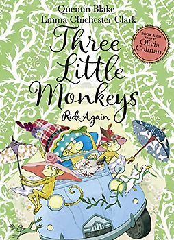 Three Little Monkeys Ride Again: Book & CD