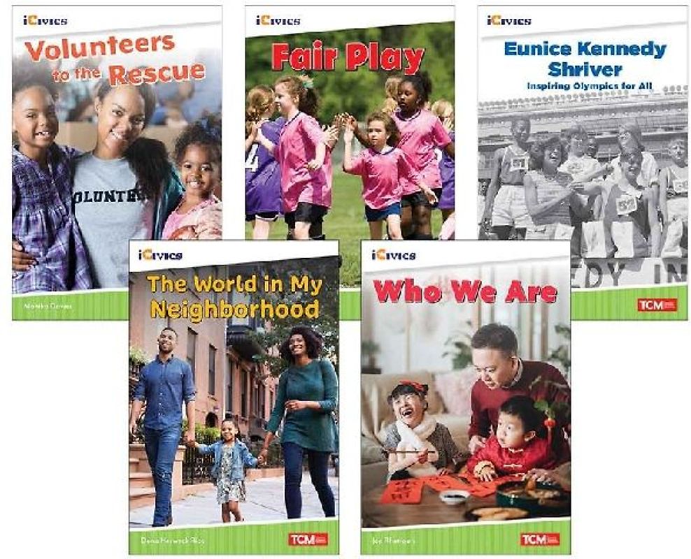 Icivics Grade 1: Community & Social Awareness 5-Book Set