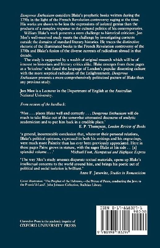 Dangerous Enthusiasm