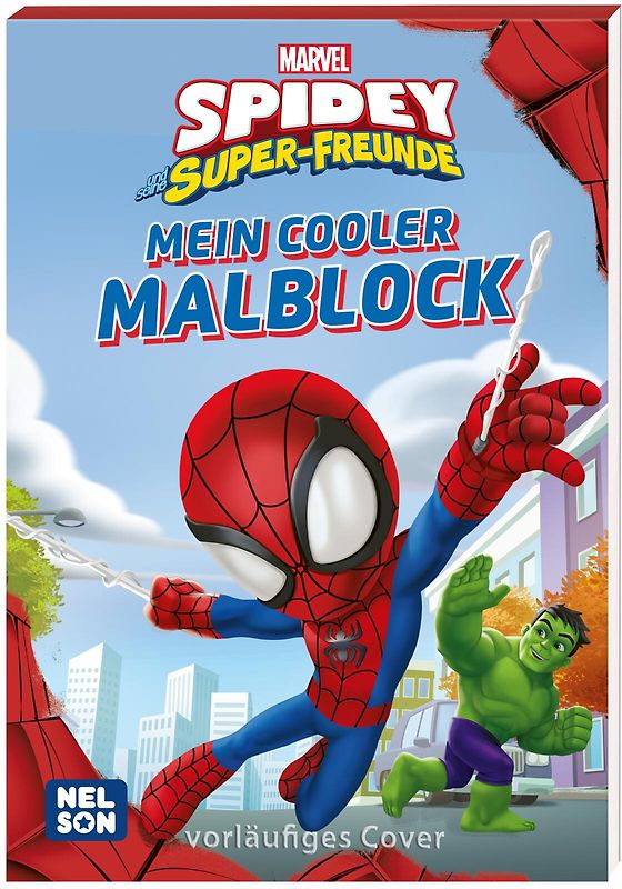 MARVEL Spidey und seine Super-Freunde: Mein cooler Malblock