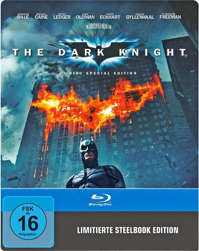 Batman - The Dark Knight [Steelbook] Blu-ray Disc