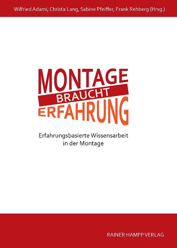 Montage braucht Erfahrung