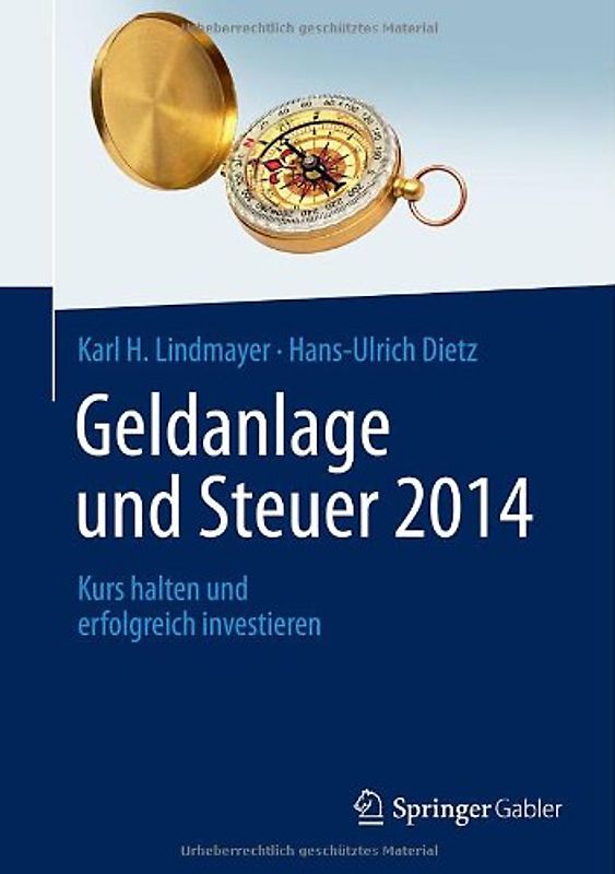 Geldanlage und Steuer 2014