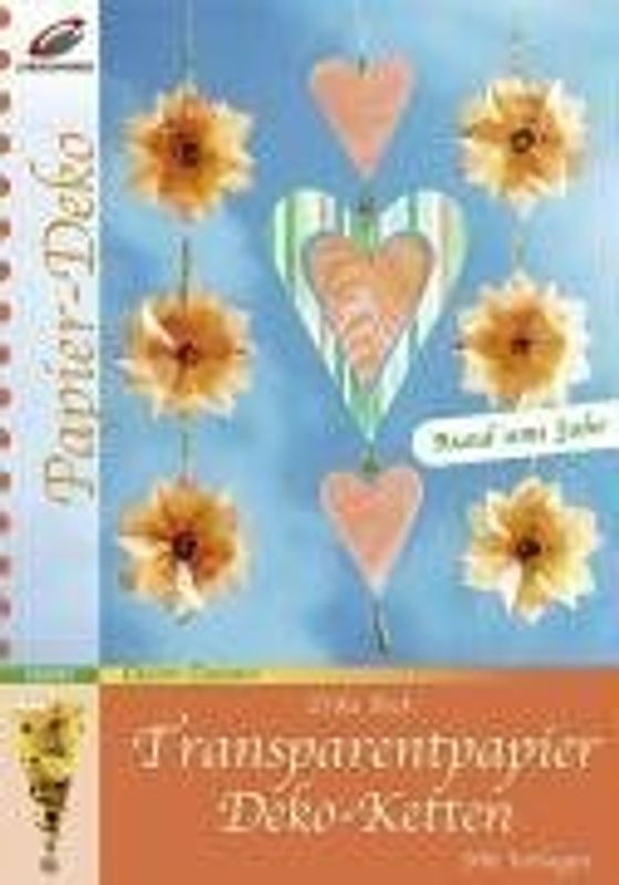 Transparentpapier. Deko-Ketten