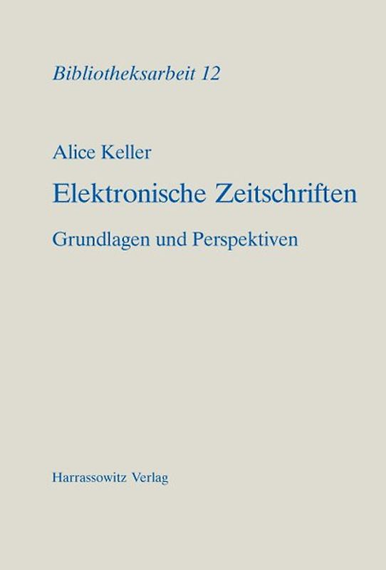 Elektronische Zeitschriften