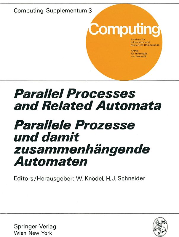 Parallel Processes and Related Automata / Parallele Prozesse und damit zusammenhängende Automaten