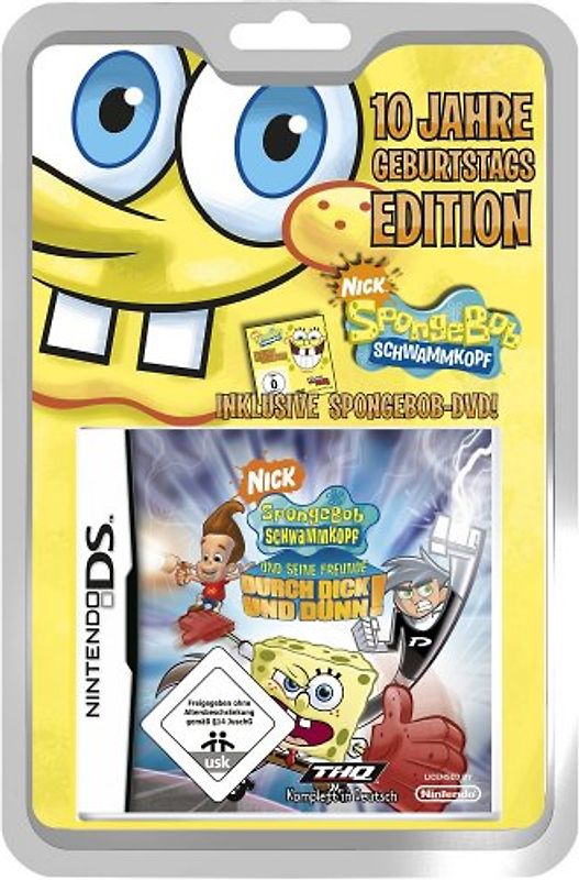 SpongeBob und seine Freunde: Durch dick und dünn (Jubiläum) Nintendo DS