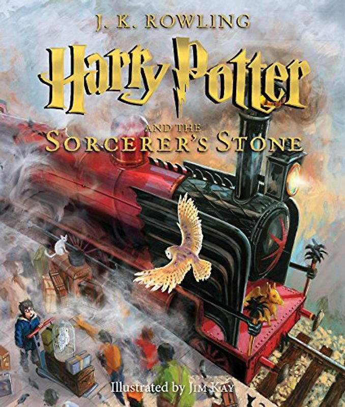 Harry Potter and the Sorcerer's Stone: Illustrated Edition (Harry Potter, Book 1) - Rowling, J. K.