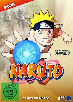 Naruto - Staffel 7: Naruto auf Mission (Folge 158-183) [4 DVDs] DVD