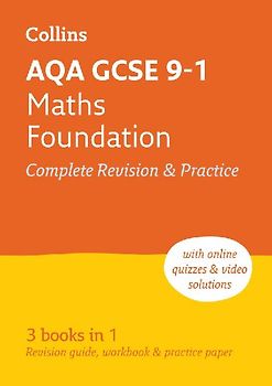 Collins GCSE Revision and Practice - New 2015 Curriculum Edition -- Aqa GCSE Maths Foundation Tier: All-In-One Revision and Practice