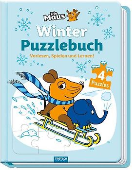Trötsch Die Maus Winter-Puzzlebuch Puzzlebuch