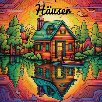 Das Häuser Malbuch - von Real bis Fantasie ein Buch für alle, nicht nur Architekten (Fantasy Malbücher)