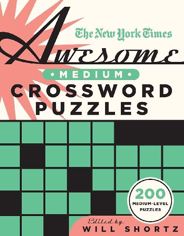 New York Times Awesome Medium Crossword Puzzles