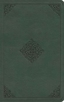 ESV Large Print Value Thinline Bible (Trutone, Quiet Forest, Ornament Design)