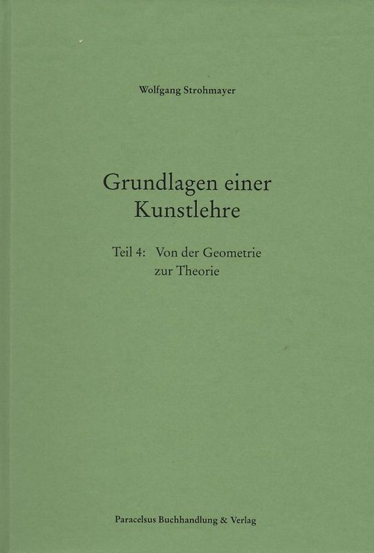 Grundlagen einer Kunstlehre