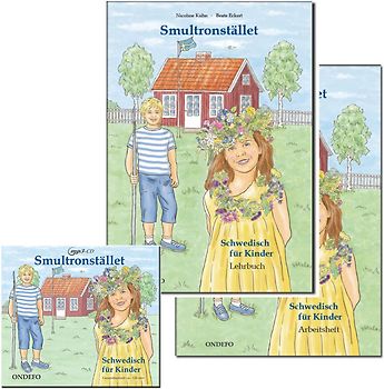 Gesamtpaket Smultronstället 1 - Schwedisch für Kinder - Lehrbuch, Arbeitsheft und CD
