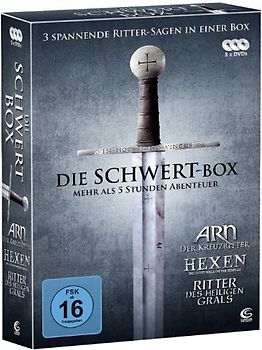 Die Schwert-Box - 3 spannende Ritter-Sagen in einer Box [3 DVDs] DVD