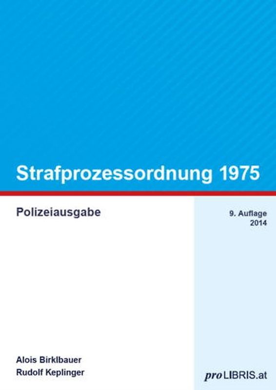 Strafprozessordnung 1975