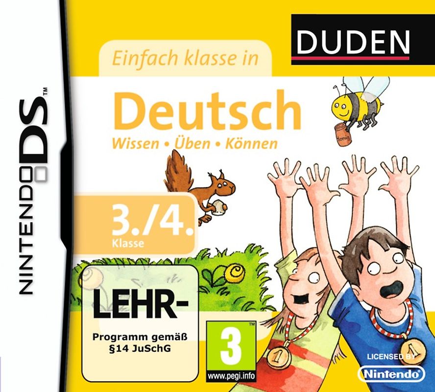 DUDEN Einfach Klasse in Deutsch 3./4. Klasse Nintendo DS