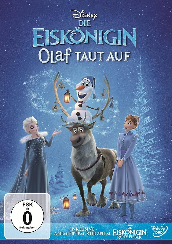 Die Eiskönigin - Olaf taut auf [inkl. Die Eiskönigin - Party Fieber] DVD